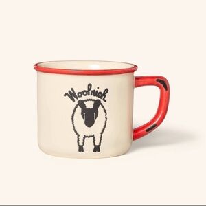 Woolrich Ceramic Cream Sheep Mug